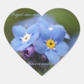忘れ永遠に永遠に！ ハートシール (正面)