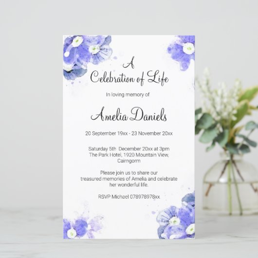 忘れ生のお祝い (スタンド正面)