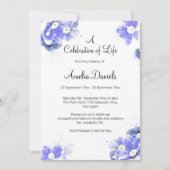 忘れ生のお祝い 案内状 (正面)