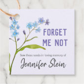 忘れ生種葬儀の記念碑ではない フェイバータグ (正面)