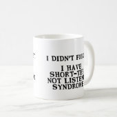 ...忘れ短期聞Not症候群Mag コーヒーマグカップ (正面右)