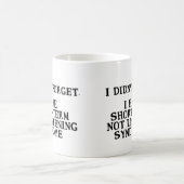 ...忘れ短期聞Not症候群Mag コーヒーマグカップ (中央)