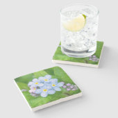 忘れ石コースター ストーンコースター (横)