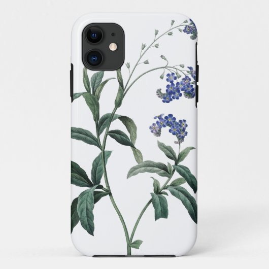 忘れ私ないRedouteの植物のイラストレーション Case-Mate iPhoneケース (裏面)