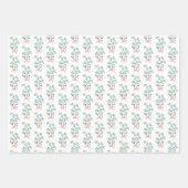 忘れ私はギフトラップホリデーラッピング紙 ラッピングペーパーシート (正面3)