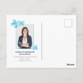 忘れ私は春実在財産マーケティング ポストカード (裏面)