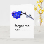 忘れ私は…...... カード (黄色い花)