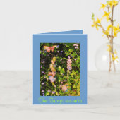 忘れ私nots カード (黄色い花)