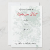 忘れ結び目 招待状 (裏面)