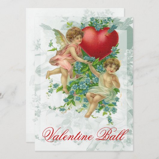 忘れ結び目 招待状 (正面/裏面)