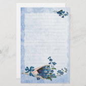 忘れ自分の注意 便箋 (正面/裏面)