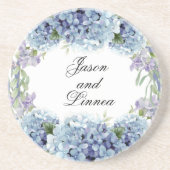 忘れ花水エレガント色 コースター (正面)