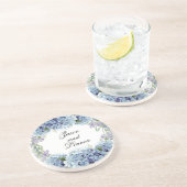 忘れ花水エレガント色  コースター (側面)