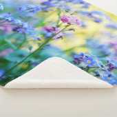 忘れ花 シェルパブランケット (3/4)