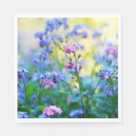 忘れ花 スタンダードランチョンナプキン (正面)