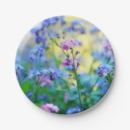 忘れ花 ペーパープレート