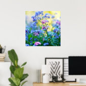 忘れ花 ポスター (ホームオフィス)