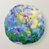 忘れ花 ラウンドクッション (正面)