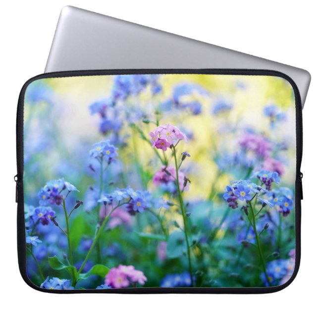 忘れ花 ラップトップスリーブ (正面)