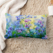 忘れ花 ランバークッション (ブランケット)