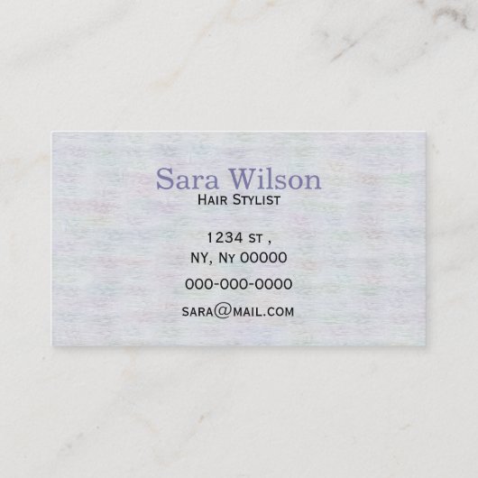 忘れ花 名刺 (裏面)