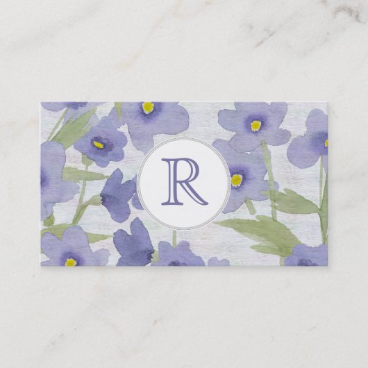 忘れ花 名刺 (正面)