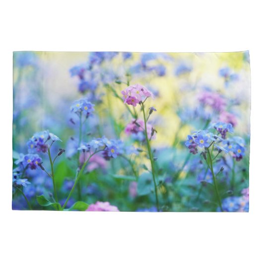 忘れ花 枕カバー (裏面)