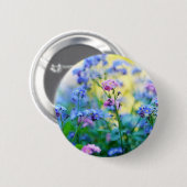 忘れ花 缶バッジ (正面&裏面)