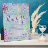 忘れ薄紫は感謝してい君 フォトプラーク (側面)