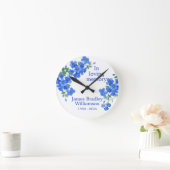 忘れ記念の形見 ラウンド壁時計 (ホーム)