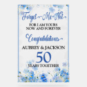 忘れ記念日 アクリルサイン (正面)