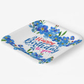 忘れ誕生日 ペーパープレート (傾斜あり)