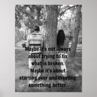 忘れ過去と引用文 ポスター