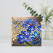 忘れ金ゴールドのアクセントの花 (スタンド正面)