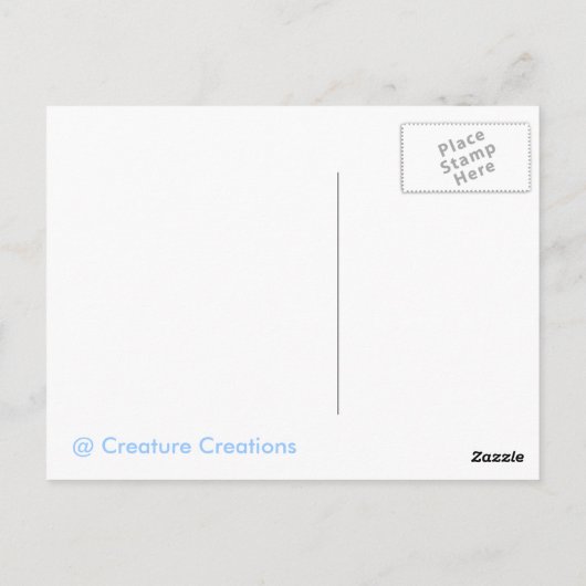 忘れ1はがき ポストカード (裏面)