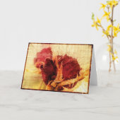 忘れ カード (黄色い花)