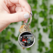 忘れ -古いヴィンテージトラック キーホルダー (手)