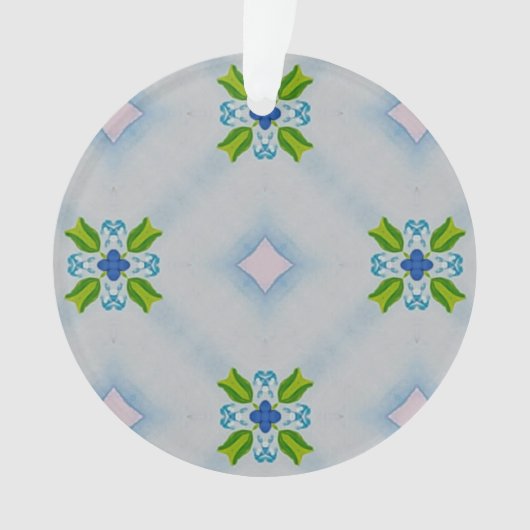 忘れ-Me-Notフローラアクリルオーナメント オーナメント (正面)