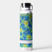 忘れ-Me-Notフローラ名前をカスタムする水筒 ウォーターボトル (背面)