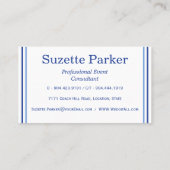 忘れ-me-not flowersイベントプランナー 名刺 (裏面)