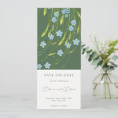 忘れ-Me-Not Save the Date 招待状 (スタンド正面)