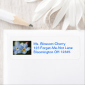 忘れ-Me-Nots 12住所 シール (インサイチュ)