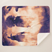 忘れ tから先住民を得たアメリカ戦士 シェルパブランケット (正面(横))