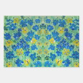 -忘れMe-Notフローラのラッピング紙 ラッピングペーパーシート (正面)