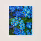 忘れme-notフローラジグソーパズル ジグソーパズル (縦)