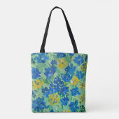 忘れMe-Notフローラトートバッグ トートバッグ (裏面)