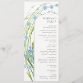 忘れMe-Not結婚の プログラム (裏面)