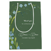 忘れMe-Not結婚の ミディアムペーパーバッグ (正面)