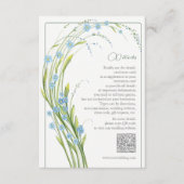 忘れMe-Not結婚詳細 エンクロージャーカード (正面)