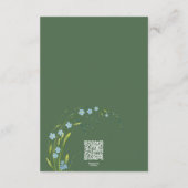 忘れMe-Not結婚詳細 エンクロージャーカード (裏面)